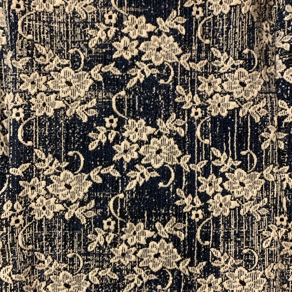 Lands’ End size 10 blue lace print dress. - Picture 3 of 4